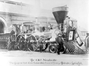 Abraham Lincoln's funeral train locomotive