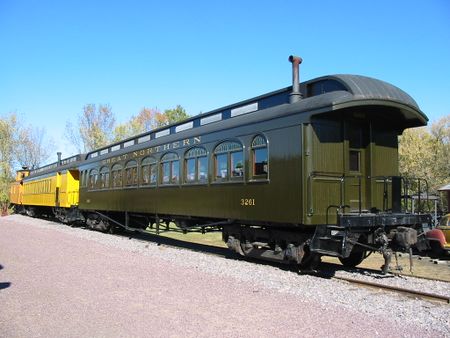 clerestory wagon railroad restored continent freedom trains triforio barney wisconsin spoorbreedte tractor wiki