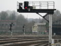 Signals at the southern end of Bristol Temple Meads railway station.jpg