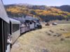 Cumbres and Toltec train in operation