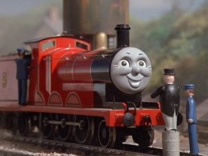 James the Red Engine model